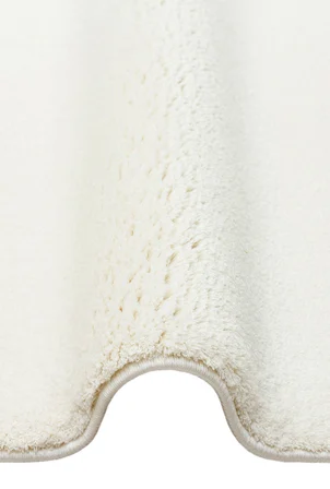 Soft Fluid 03 White Serbest Formlu Düz Halı Hav Toz Vermez Yumuşak Tuşeli Modern Salon Halısı