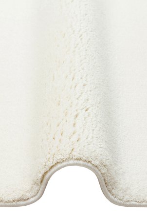 Soft Fluid 04 White Serbest Formlu Düz Halı Hav Toz Vermez Yumuşak Tuşeli Modern Salon Halısı