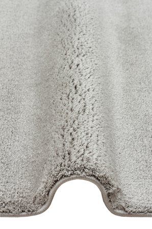 Soft Fluid 04 Grey Serbest Formlu Düz Halı Hav Toz Vermez Yumuşak Tuşeli Modern Salon Halısı