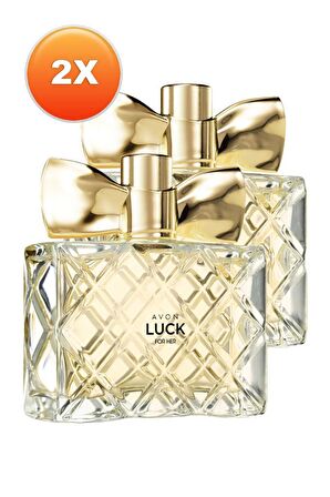 Avon Luck Kadın Parfüm Edp 50 Ml. İkili Set