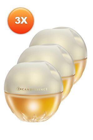 Avon Incandessence Kadın Parfüm Edp 50 Ml. Üçlü Set