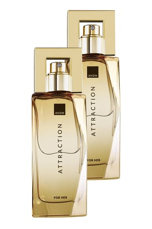 Avon Attraction Kadın Parfüm Edp 50 Ml. İkili Set