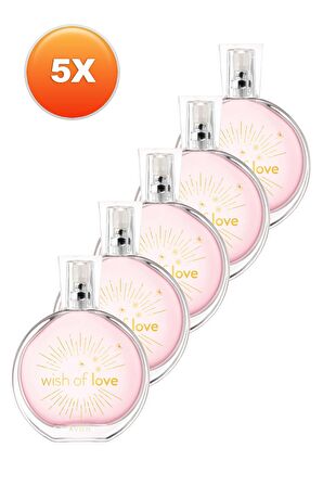 Wish Of Love Kadın Parfüm Edt 50 ml 5'li Set 5050000103398