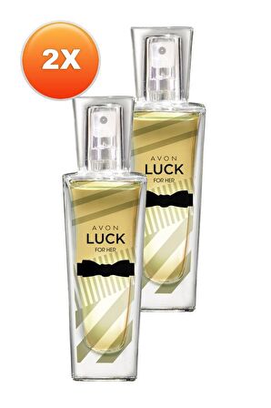 Avon Luck Kadın Parfüm Edp 30 Ml. İkili Set