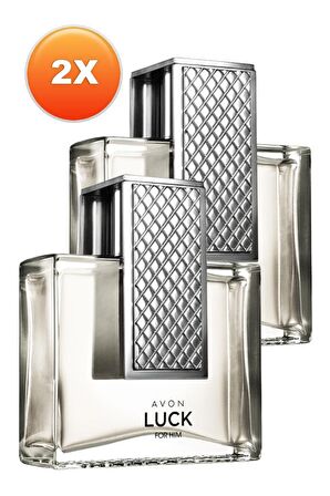 Avon Luck Erkek Parfüm Edt 75 Ml. İkili Set