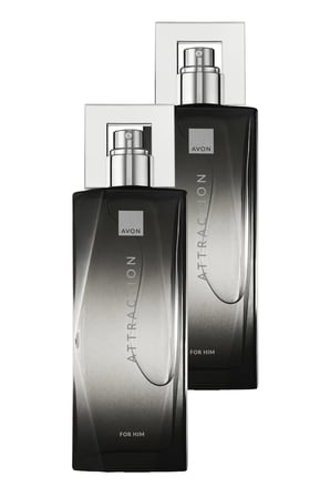 Avon Attraction Erkek Parfüm Edt 75 Ml. İkili Set