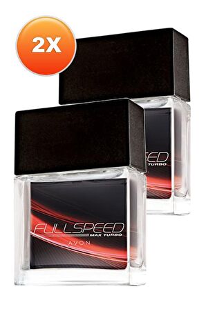Avon Full Speed Max Turbo Erkek Parfüm Edt 30 Ml. İkili Set