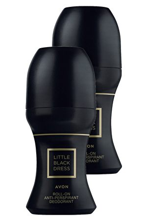 Avon Little Black Dress Kadın Rollon 50 Ml. İkili Set