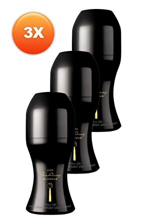Avon Far Away Glamour Kadın Rollon 50 Ml. Üçlü Set