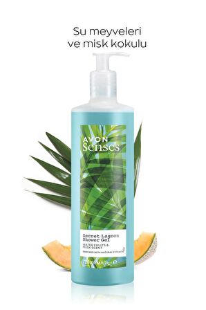 Avon Lagoon Nemlendirici Duş Jeli 720 Ml. İkili Set