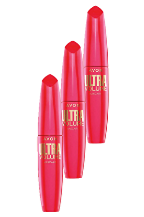 Avon True Colour Ultra Volume Lash Magnify Mascara Üçlü Set