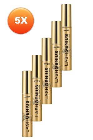True Lash Genius 5 Etkili Maskara 10 Ml. Beşli Set