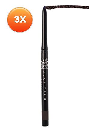 Avon Diamonds Aç Kapa Pırıltılı Göz Kalemi Black Bijoux Üçlü Set