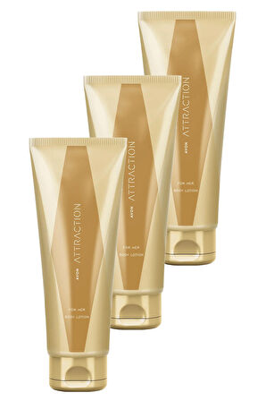 Avon Attraction Vücut Losyonu 125 Ml. Üçlü Set