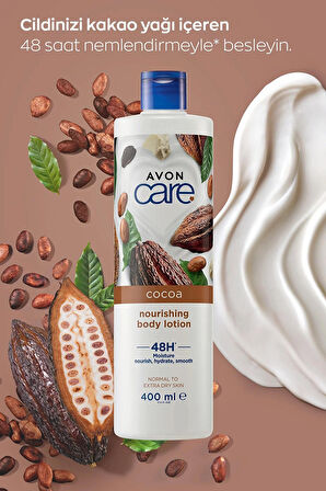 Avon Kakao Yağı E Vitaminli Vücut Losyonu 400 Ml. İkili Set