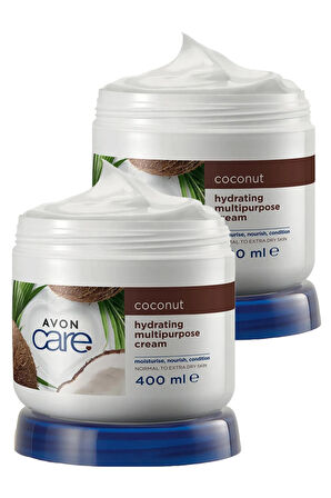 Avon Care Hindistan Cevizi Yağı İçeren Çok Amaçlı Krem 400 Ml. İkili Set