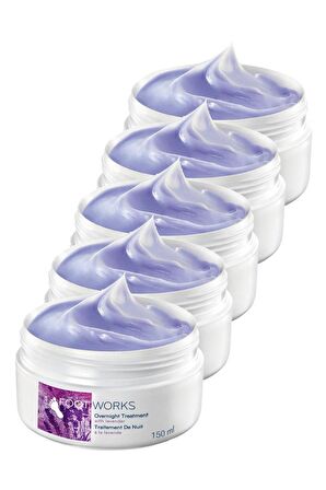 Avon Lavanta Özlü Gece Ayak Kremi 150 Ml. Beşli Set