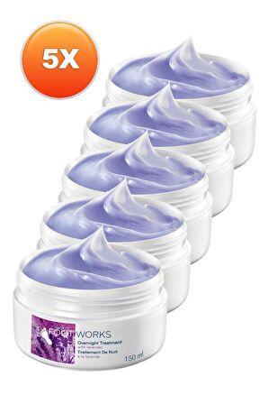 Avon Lavanta Özlü Gece Ayak Kremi 150 Ml. Beşli Set