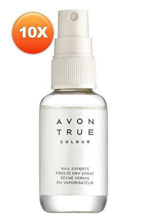 Avon True Colour Tırnak Cilası Kurutucu Sprey 50 Ml. Onlu Set