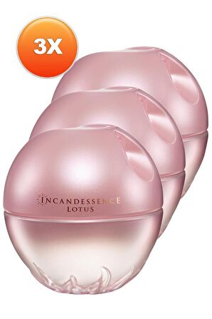 Avon Incandessence Lotus Kadın Parfüm Edp 50 Ml. Üçlü Set