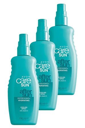 Avon Sun+ Ferahlatıcı Güneş Sonrası Spreyi 150 Ml. Üçlü Set