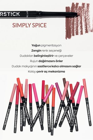 Glimmerstick Dudak Kalemi Ruby Shock