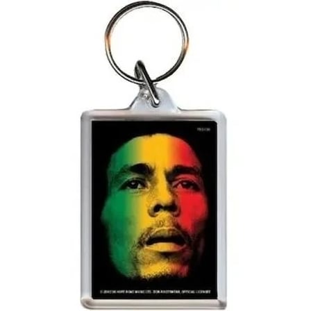 Anahtarlık Bob Marley Face Akrilik