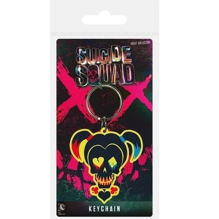 Anahtarlık Suicide Squad Harley Quinn Skull