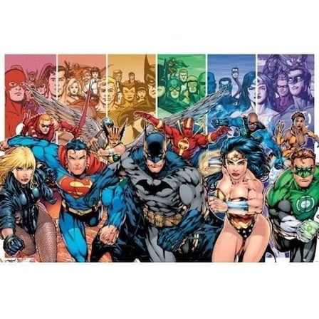 Maxi Poster DC Comics Justice Leage Of America Generation