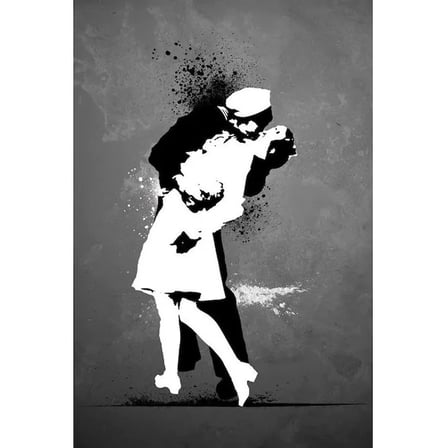 Maxi Poster Warzone Kiss Graffiti