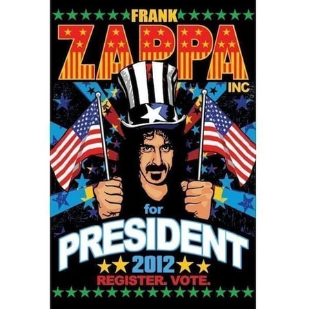 Maxi Poster Frank Zappa - For President