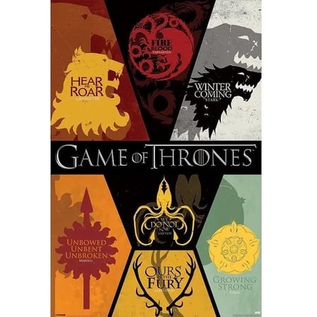 Maxi Poster Game Of Thrones Sigils