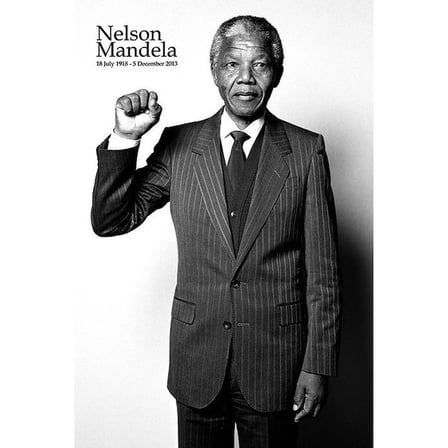 Maxi Poster Nelson Mandela Salute