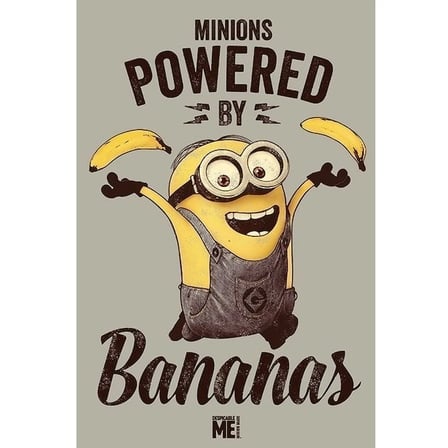 Maxi Poster Despicable Me Powered By Bananas