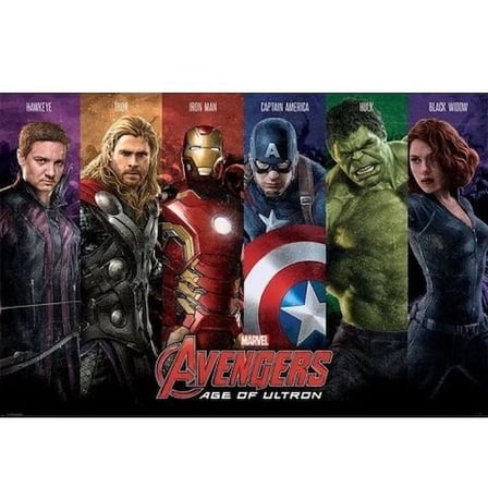 Maxi Poster Avengers Age Of Ultron Team