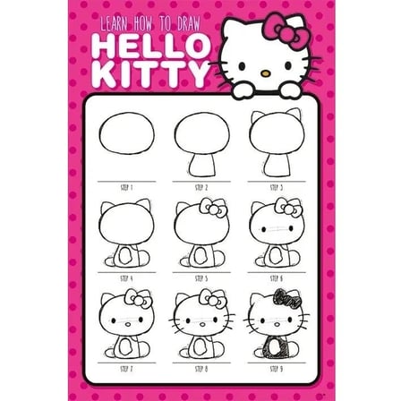 Maxi Poster Hello Kitty How To Draw