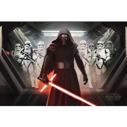 Maxi Poster Star Wars Episode VII Kylo Ren &amp; Stormtroopers