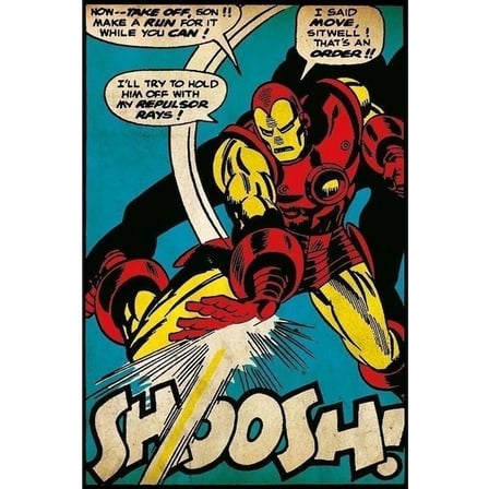 Maxi Poster Iron Man Shoosh