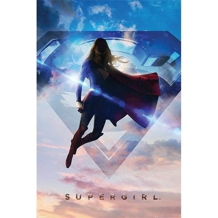 Maxi Poster Supergirl Clouds