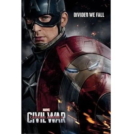 Maxi Poster Captain America Civil War Reflection