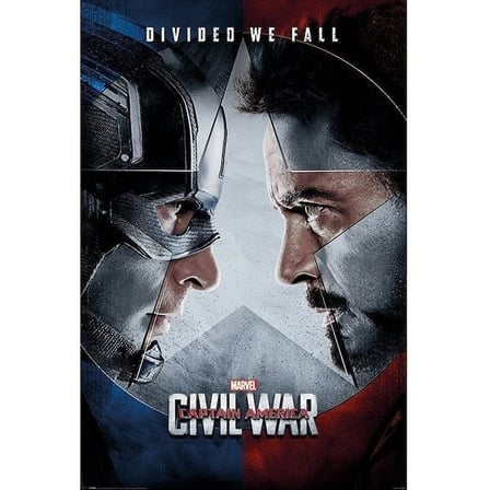 Maxi Poster Captain America Civil War Face Off