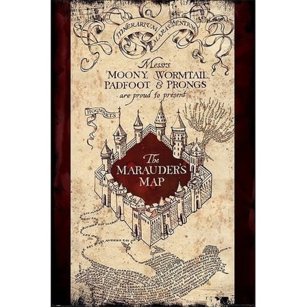 Maxi Poster Harry Potter The Marauders Map