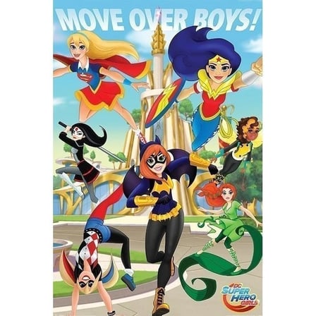Maxi Poster DC Super Hero Girls Move Over Boys