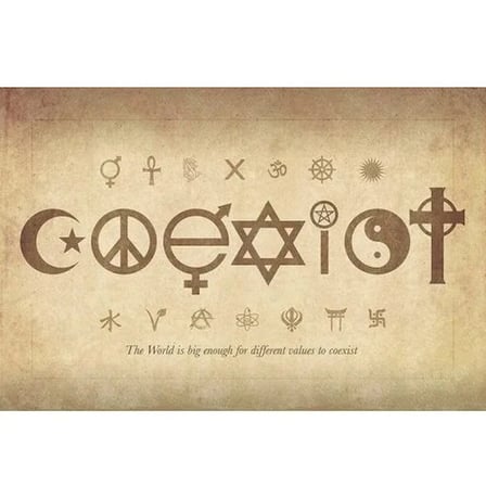 Maxi Poster Coexist