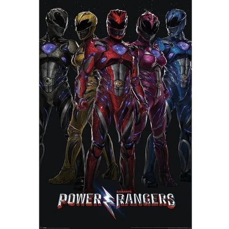Maxi Poster Power Rangers Movie Group
