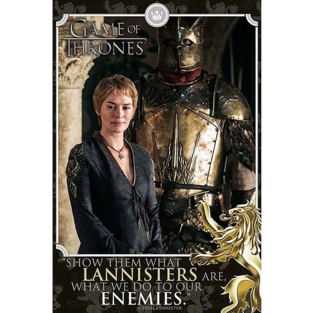 Maxi Poster Game Of Thrones Cersei Enemies