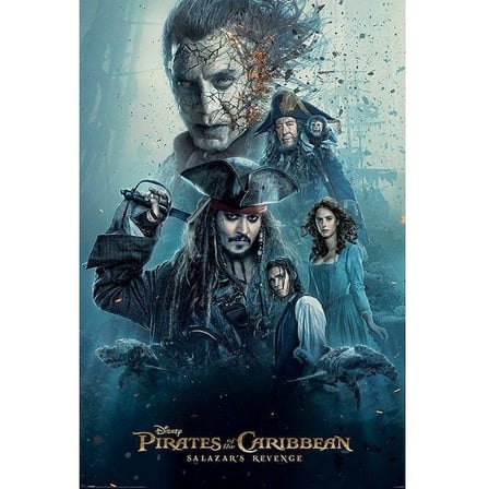 Maxi Poster Pirates Of The CariBBean Burning