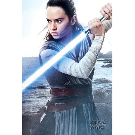 Maxi Poster The Last Jedi Rey Engage