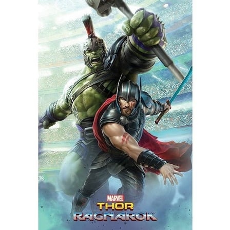 Maxi Poster Thor Ragnarok Thor And Hulk