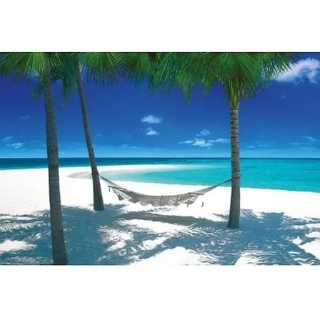 Maxi Poster Hammock In Paradise
